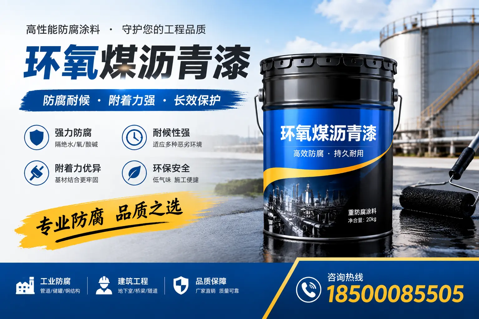如何选择适合的环氧煤沥青漆？广州市场选型指南